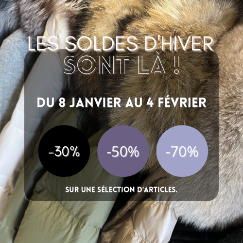 SOLDES HIVER 2026 chez AMBIANCE CUIR TOURS